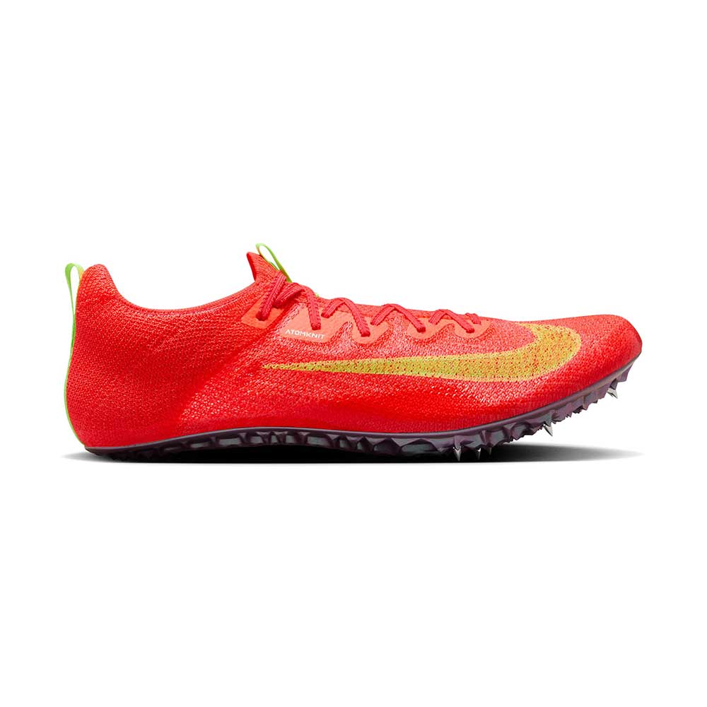 Nike Superfly Elite 2 Track & Field Sprinting Spikes - Bright Crimson/Washed Coral/Lime Blast- Regular (D)