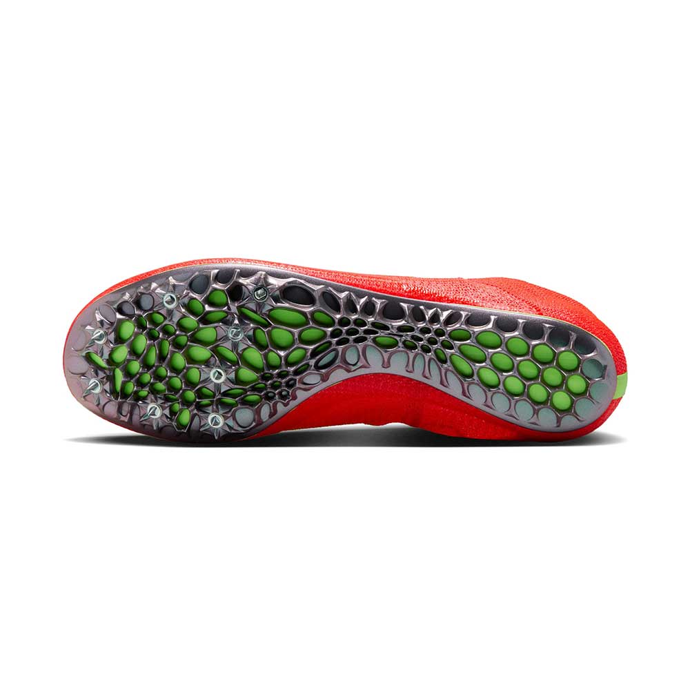 Nike Superfly Elite 2 Track & Field Sprinting Spikes - Bright Crimson/Washed Coral/Lime Blast- Regular (D)