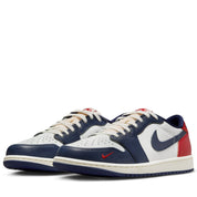 Air Jordan 1 Retro Low OG 'Howard Bison' - Summit White/Gym Red