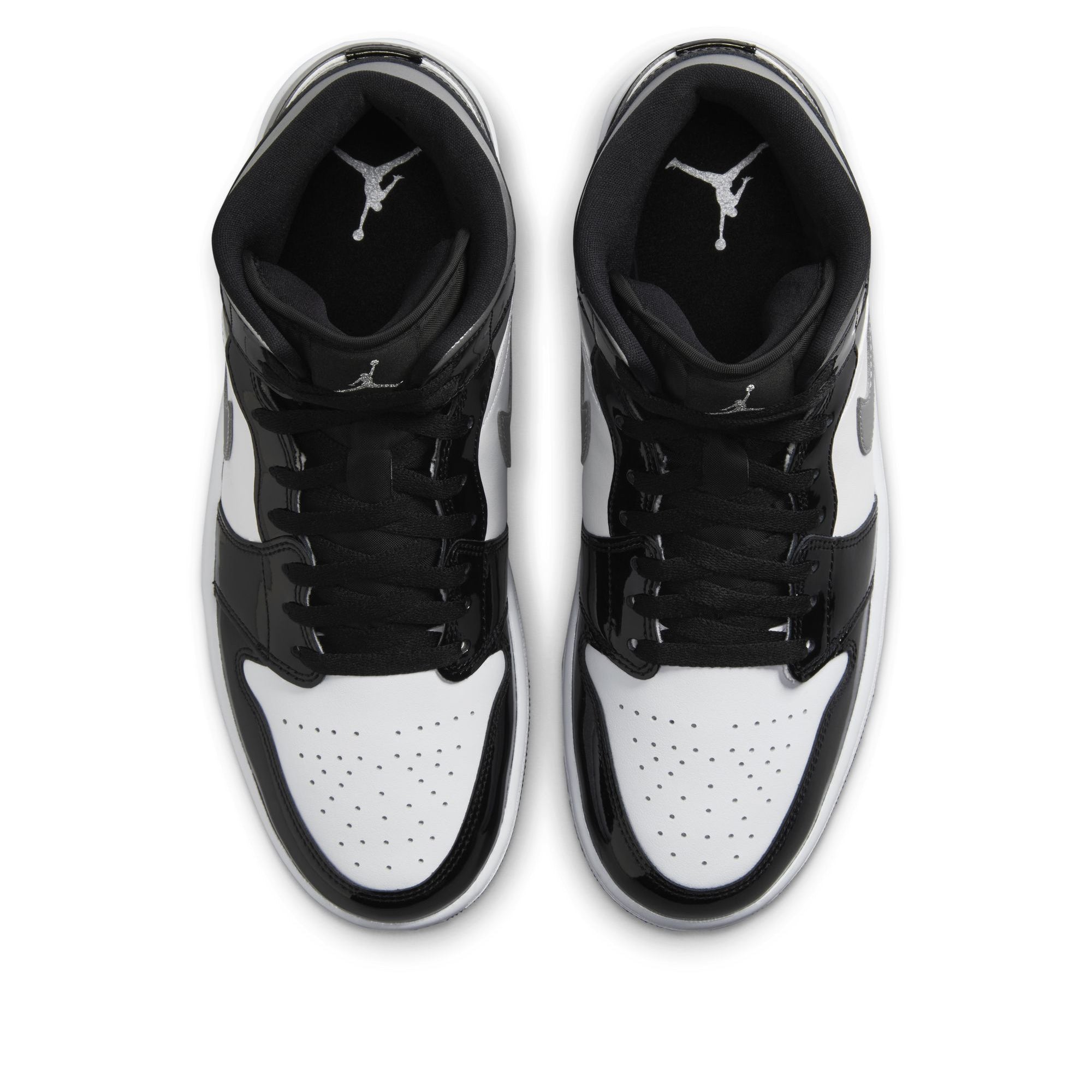 Air Jordan 1 Mid SE - Black/Metallic Silver