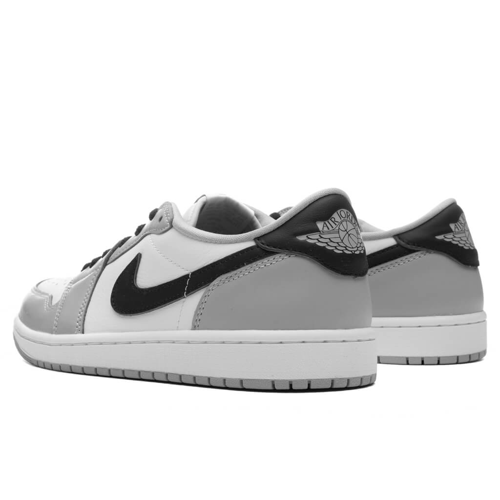 Air Jordan 1 Low OG 'Barons' - White/Black/Wolf Grey