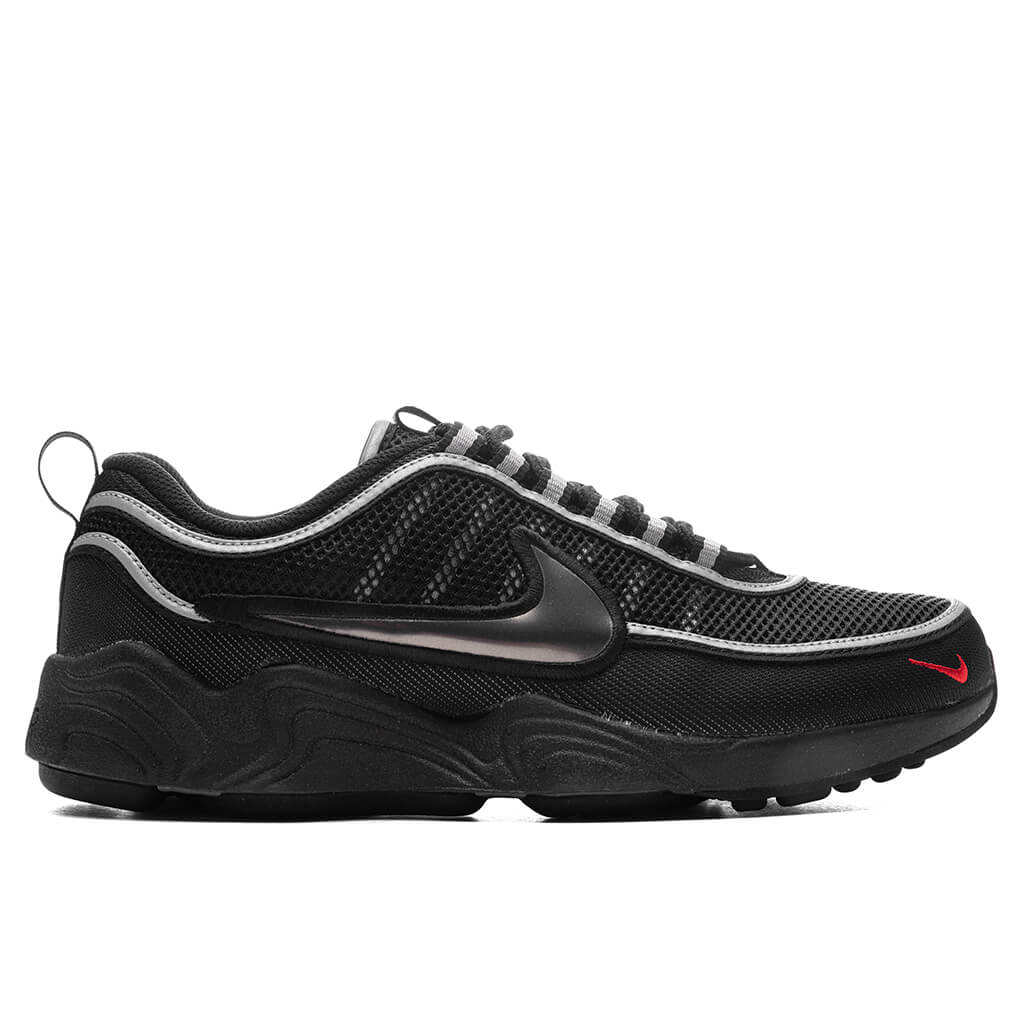 Air Zoom Spiridon SP - Black/Metallic Silver/Sport Red