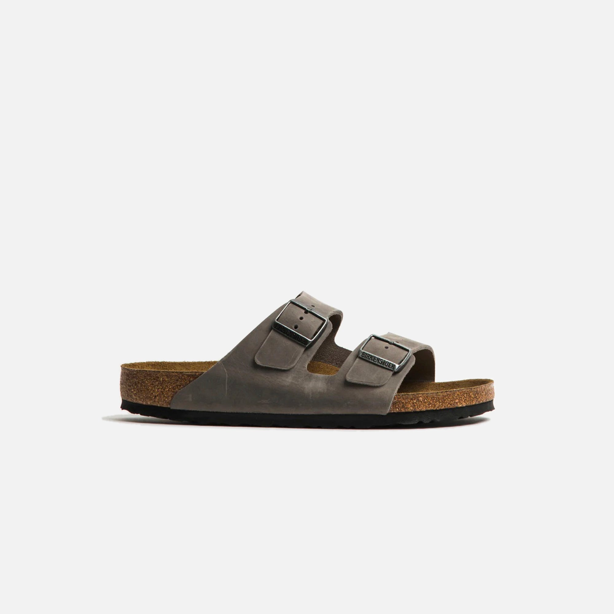 Birkenstock Arizona Soft Footbed Oiled Leather - Iron