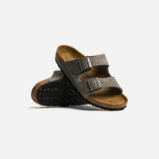 Birkenstock Arizona Soft Footbed Oiled Leather - Iron