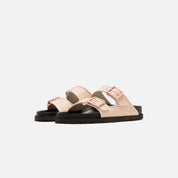 Birkenstock WMNS Arizona Raffia - Luxe Chintz Rose