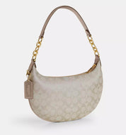 Coach Medium Payton Hobo Bag In Signature Canvas & Leather