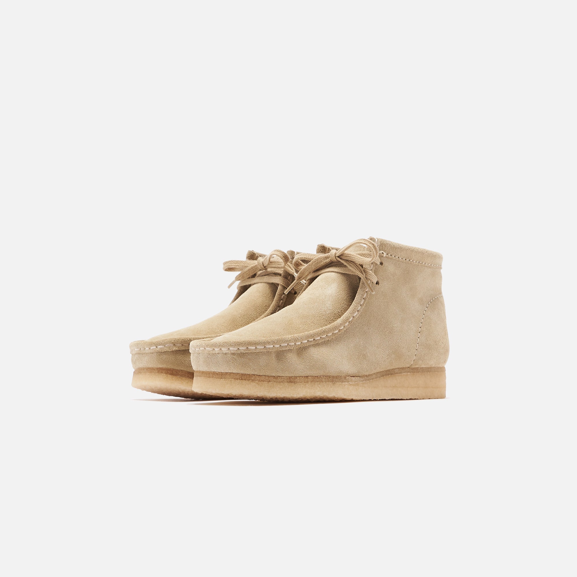 Clarks WMNS Wallabee Boot - Maple Suede