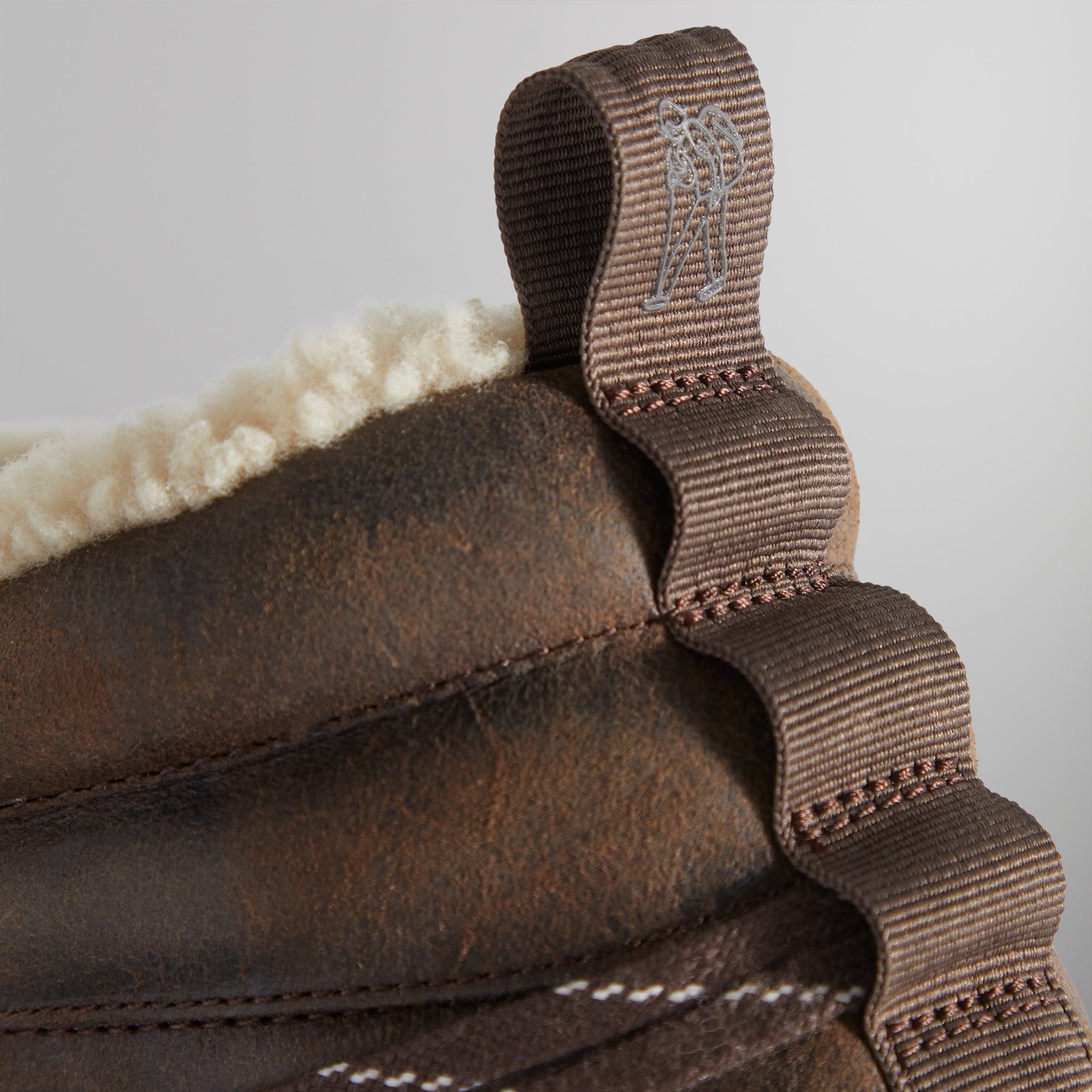 Ronnie Fieg for Clarks Originals 8th St Rushden Boot - Shearling Chocolate