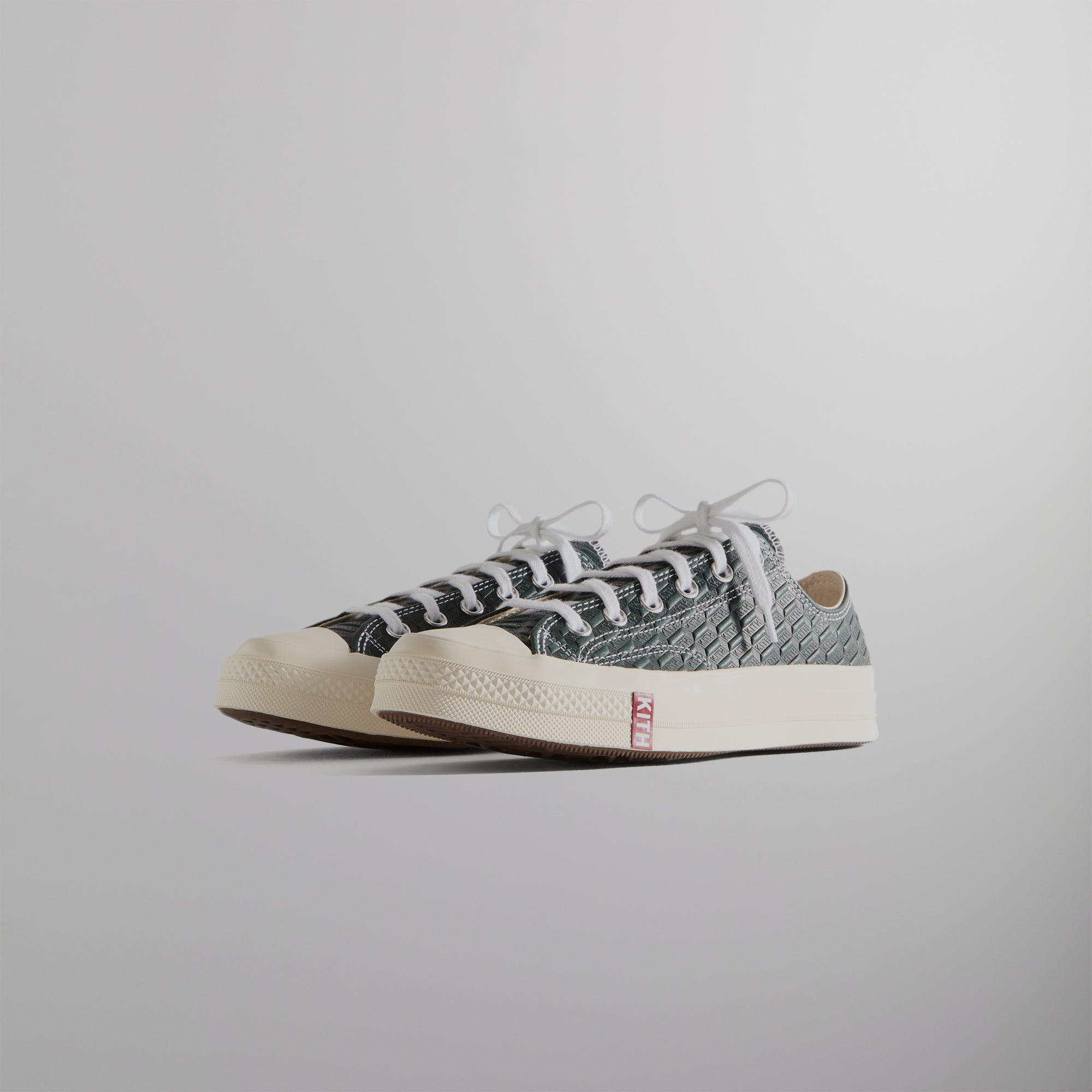 Kith for Converse Chuck Taylor All Star 1970 Ox - Black / Scarab / Egret Deco