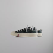 Kith for Converse Chuck Taylor All Star 1970 Ox - Black / Scarab / Egret Deco