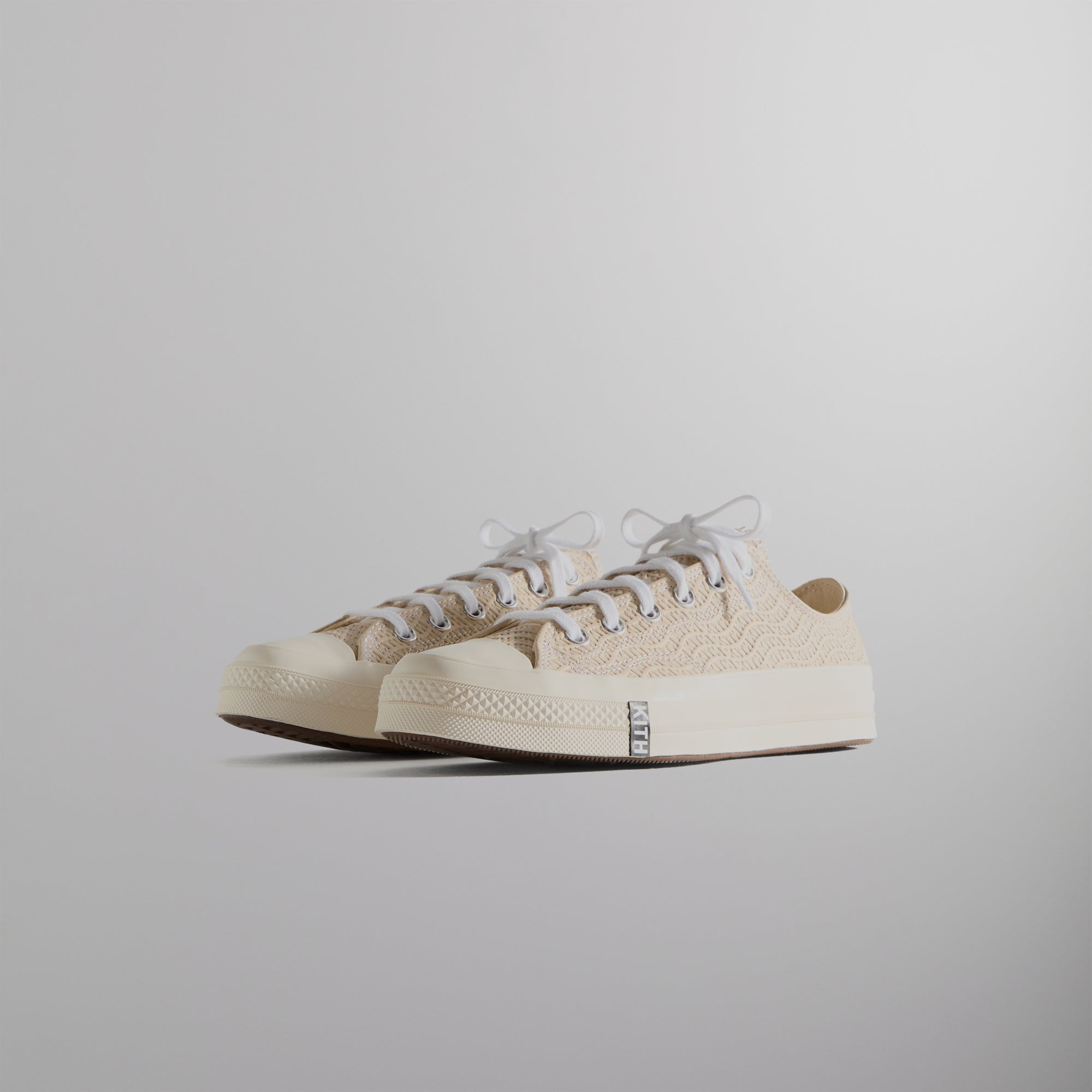 Kith for Converse Chuck Taylor All Star 1970 Ox - Egret / White / Black Wave