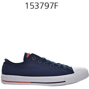 CONVERSE Chuck Taylor All Star Low Top Shoreline Obsidian/White/Signal Red 153797F