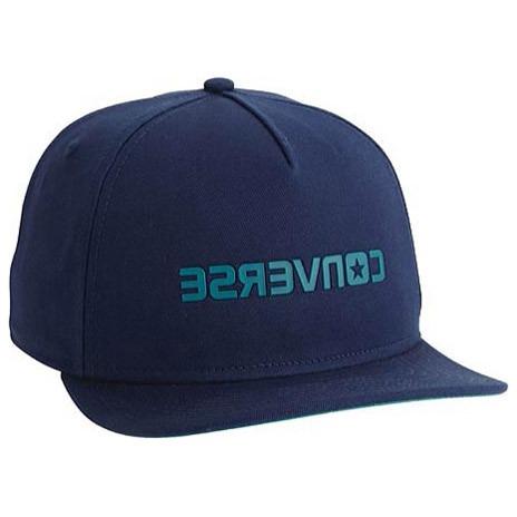 CONVERSE Rubber Tpu Snapback Baseball Cap CON NAVY CON219