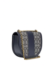 Coach Alie Saddle Bag In Signature Jacquard