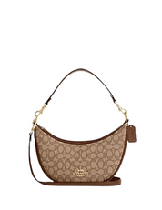 Coach Aria Shoulder Bag In Signature Jacquard