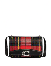 Coach Bandit Crossbody With Plaid Print