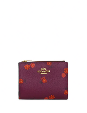 Coach Bifold Wallet With Country Floral Print