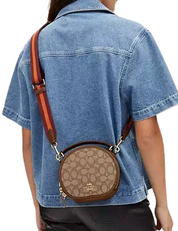 Coach Canteen Crossbody In Signature Jacquard