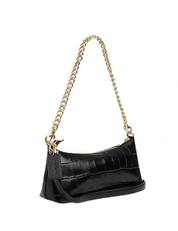 Coach Charlotte Croc Embossed Shoulder Bag