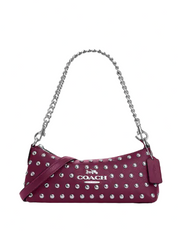 Coach Charlotte Shoulder Bag With Rivets