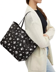 Coach City Tote With Floral Print