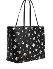 Coach City Tote With Floral Print