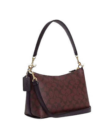 Coach Clara Shoulder Bag In Signature Canvas