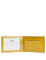 Coach Compact Billfold Wallet In Signature Leather