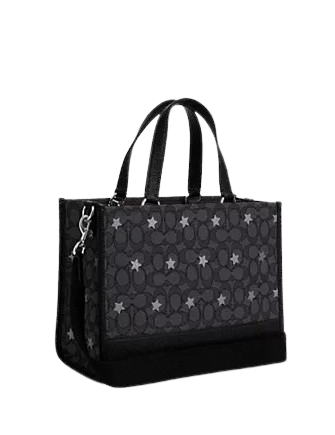 Coach Dempsey Carryall In Signature Jacquard With Star Embroidery