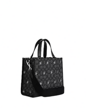 Coach Dempsey Tote 22 In Signature Jacquard With Star Embroidery