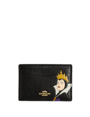 Coach Disney X Coach Card Case With Evil Queen Motif