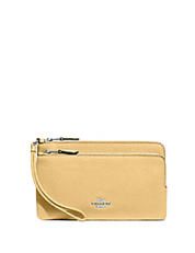 Coach Double Zip Wallet