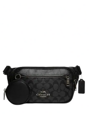 Coach Elias Belt Bag In Signature Canvas