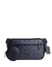 Coach Elias Belt Bag In Signature Denim