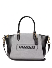 Coach Elise Satchel With Coach Badge