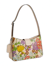 Coach Eliza Shoulder Bag With Floral Print