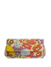 Coach Eliza Small Flap Crossbody With Floral Print