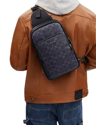 Coach Ethan Pack In Signature Denim