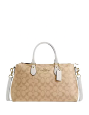 Coach Georgia Satchel In Signature Canvas