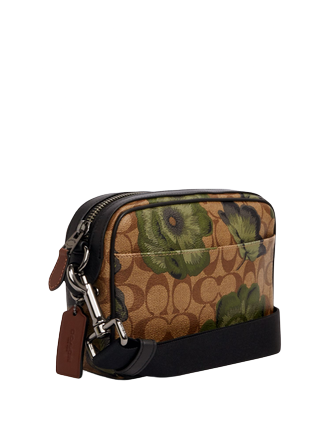 Coach Graham Crossbody In Signature Canvas With Kaffe Fassett Print