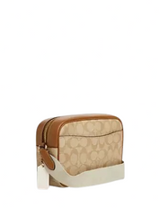 Coach Jamie Camera Bag In Signature Canvas With Stripe