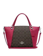 Coach Kacey Satchel In Signature Canvas