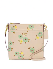 Coach Kitt Messenger Crossbody With Floral Print