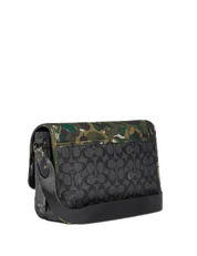 Coach League Messenger Bag In Signature Canvas With Camo Print