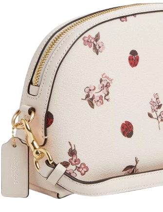 Coach Madi Crossbody With Ladybug Floral Print