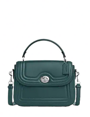 Coach Marlie Top Handle Satchel With Border Quilting