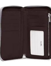 Coach Medium Id Zip Wallet With Puffy Diamond Quilting