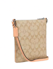 Coach Mini Rowan File Bag In Signature Canvas