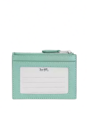 Coach Mini Skinny Id Case In Signature Jacquard