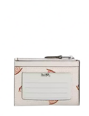 Coach Mini Skinny Id Case With Snail Print